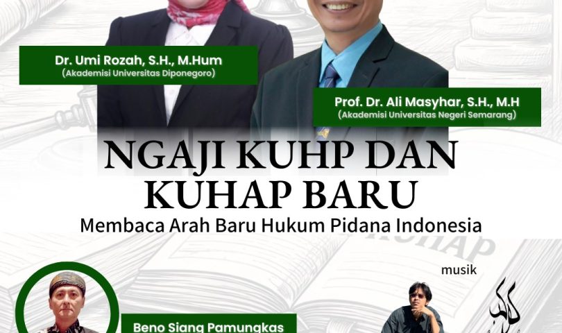 Ngaji KUHP dan KUHAP Baru