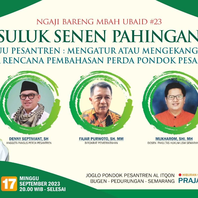 23 uu pesantren